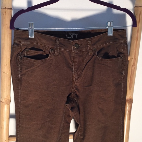 Loft Brown Corduroy size 26 - Picture 4 of 7